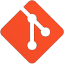the source control version software Git logo